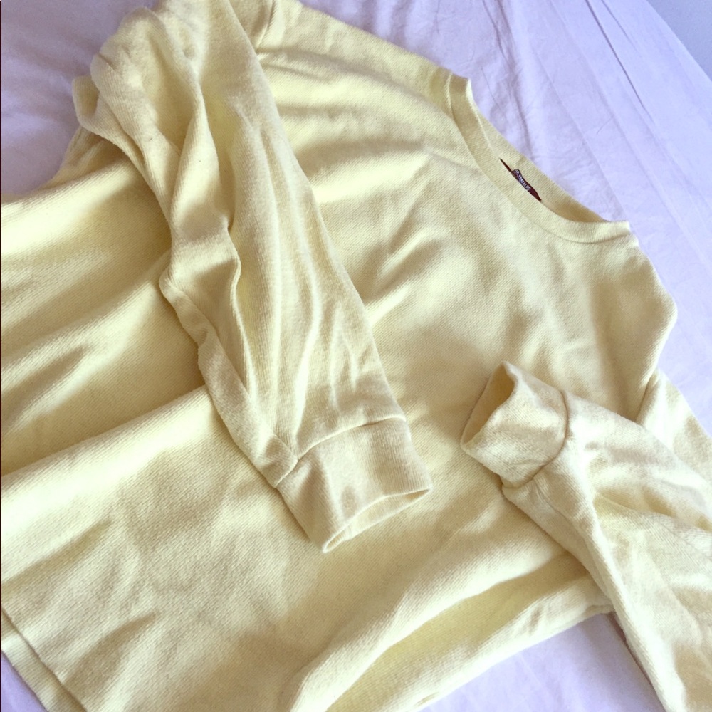 Yellow Zara Sweater